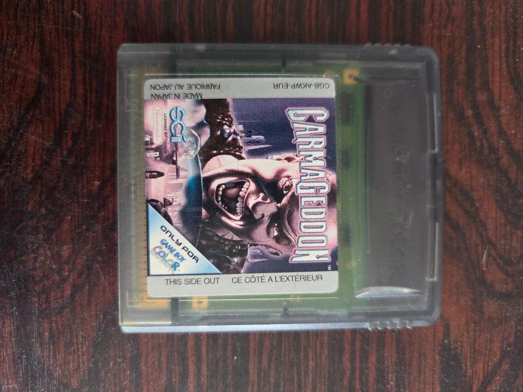 Carmageddon, Consoles de jeu & Jeux vidéo, Jeux | Nintendo Game Boy, 1 joueur, Enlèvement ou Envoi, Utilisé, Course et Pilotage