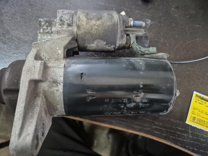 Startmotor van een Volkswagen Caddy, Auto-onderdelen, Ophalen of Verzenden, 3 maanden garantie, Gebruikt, Volkswagen