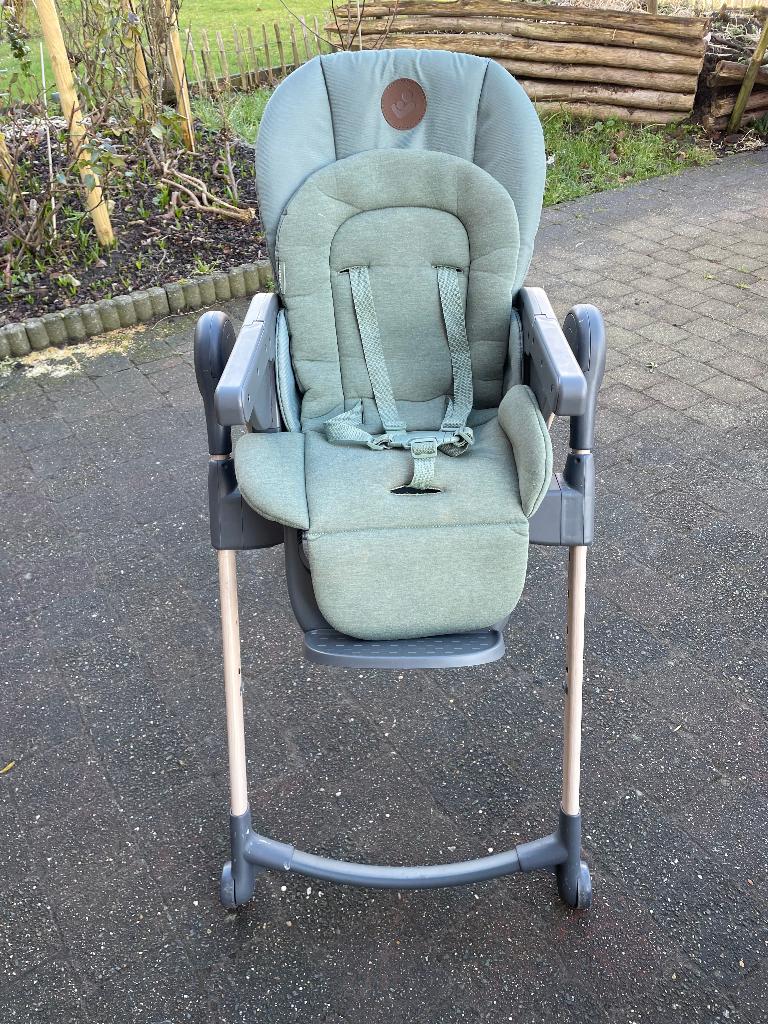 kinderzitje Minla Maxi Cosi, Ophalen, Zo goed als nieuw, Meegroeistoel, Gordel(s)
