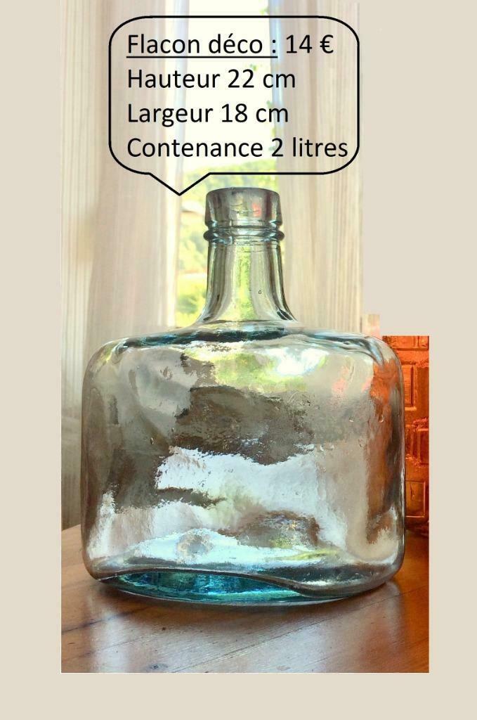 Verrerie vintage déco, prix sur photos., Antiek en Kunst, Antiek | Glaswerk en Kristal, Ophalen of Verzenden