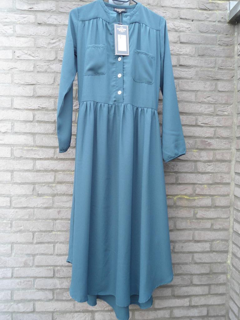 magnifique robe longue, neuve !, Neuf, Enlèvement ou Envoi, Vert, Taille 34 (XS) ou plus petite