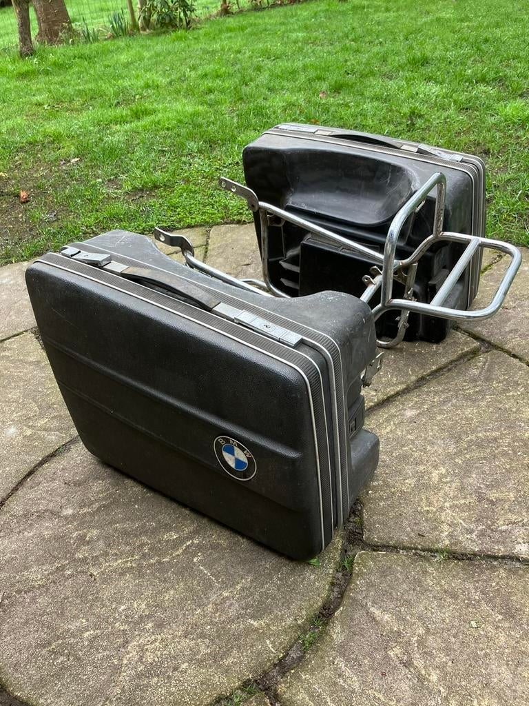 Bmw kofferrek kofferset bagagerek, Motoren, Accessoires | Koffers en Tassen, Ophalen of Verzenden, Gebruikt