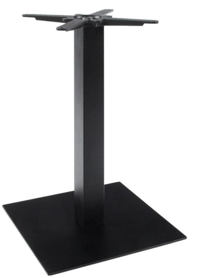 Tables hautes métal noires NERO 75 50x50x75, Enlèvement, Utilisé