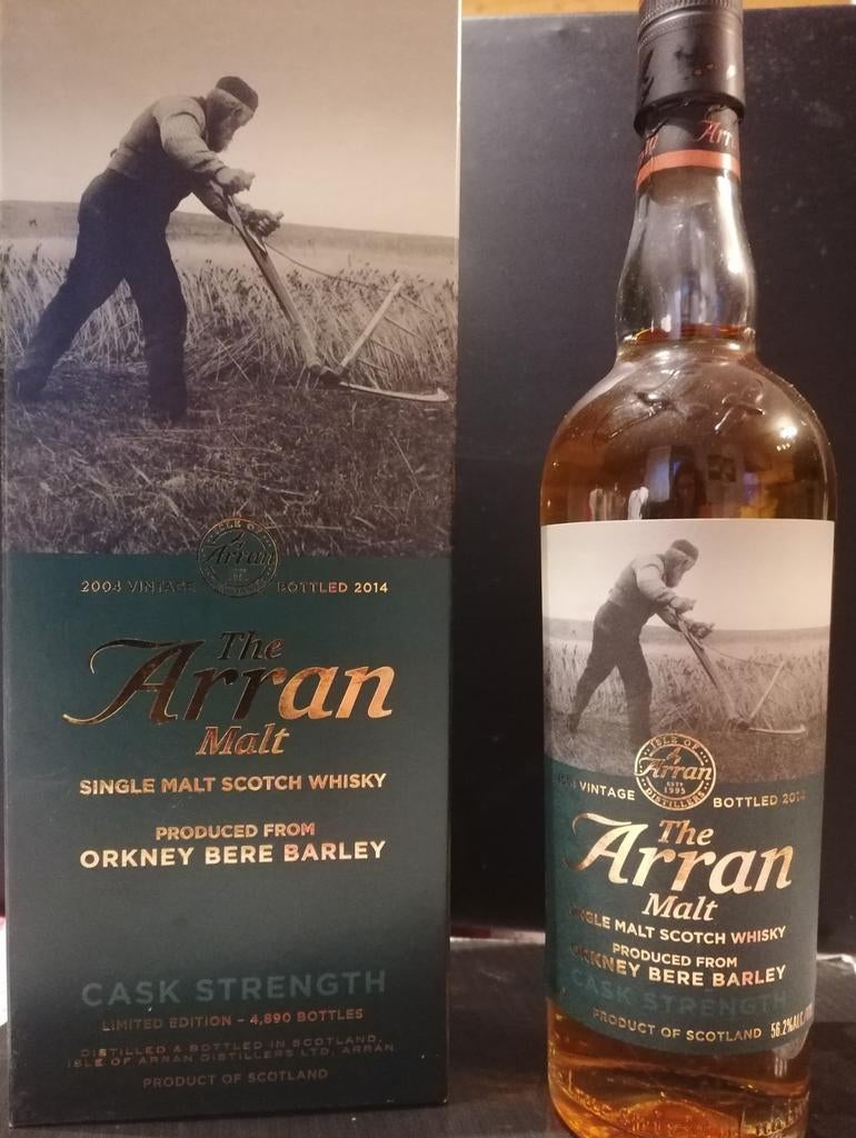 Whisky-The Arran Malt-Single-2014-Cask Strenght-Éd lim, Ophalen, Nieuw