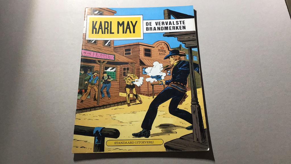Karl may(z2), Boeken, Gelezen, Willy Vandersteen, Eén stripboek, Ophalen of Verzenden