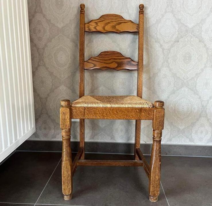 6 antieke stoelen, Ophalen