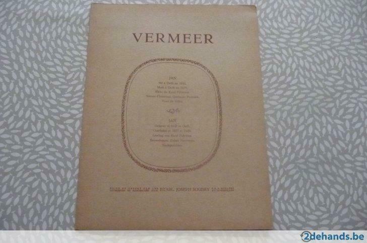 Reproducties Vermeer 4 stuks, Antiek en Kunst