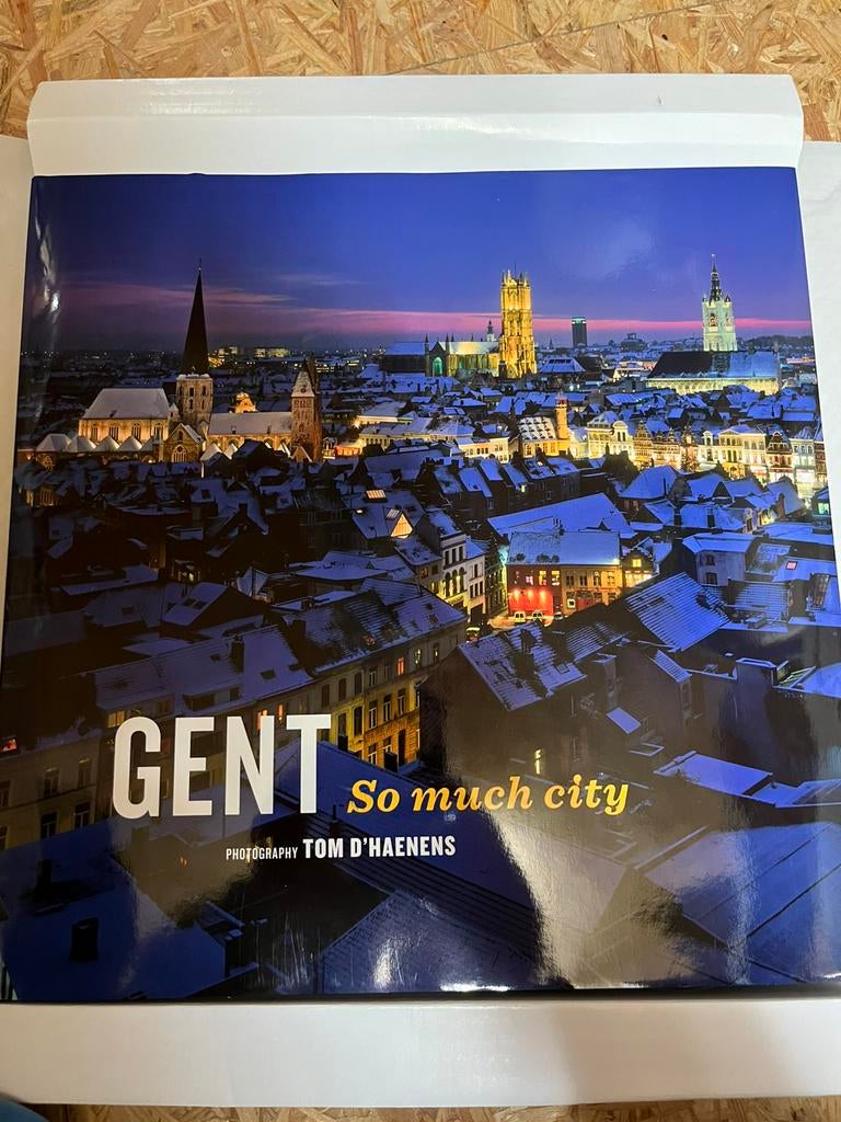 Gent, So much city by Tom D’Haenens, Ophalen of Verzenden, Zo goed als nieuw