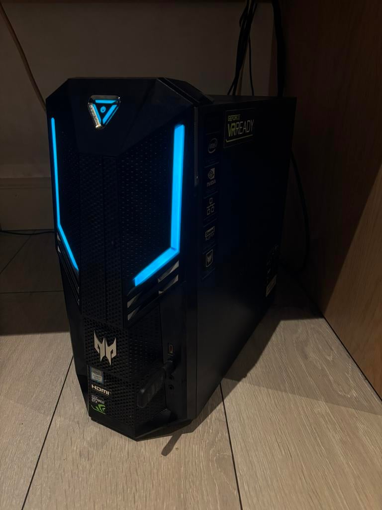 Acer predator computer, Computers en Software, Desktop Pc's, Ophalen, Zo goed als nieuw