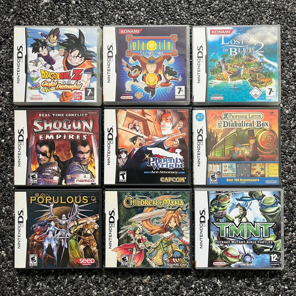 9 TOP Titels Voor Nintendo DS/2DS/3DS, Games en Spelcomputers, Games | Nintendo DS, Zo goed als nieuw, Ophalen of Verzenden