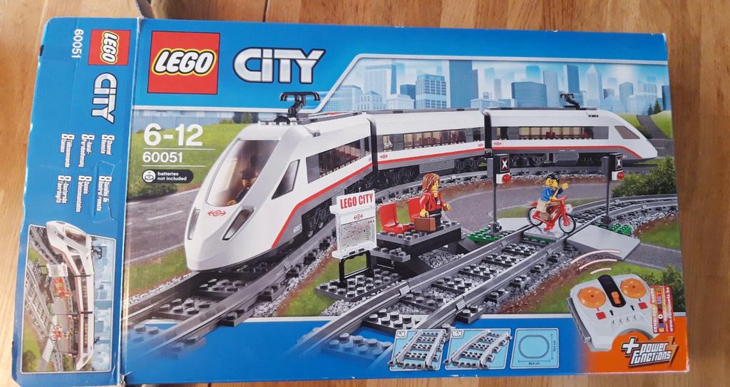 Lego City 60051 Le train à grande vitesse, Enlèvement, Comme neuf, Ensemble complet, Lego