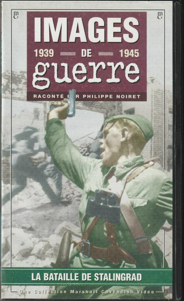 IMAGES DE GUERRE LA BATAILLE DE STALINGRAD K7 VHS N 12, CD & DVD, VHS | Documentaire, TV & Musique, Tous les âges, Enlèvement ou Envoi
