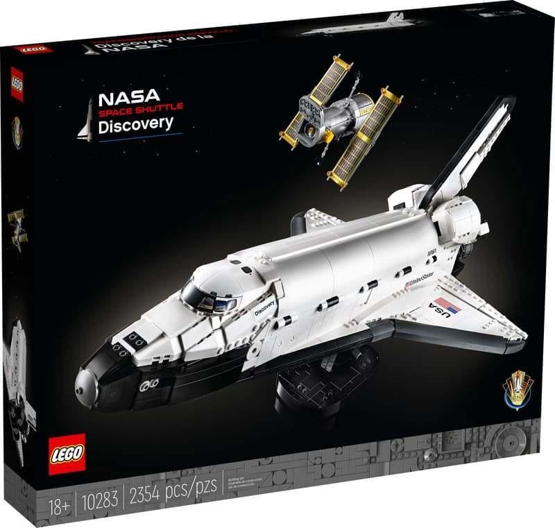 LEGO 10283 La navette spatiale Discovery de la NASA, Enlèvement, Neuf, Ensemble complet, Lego