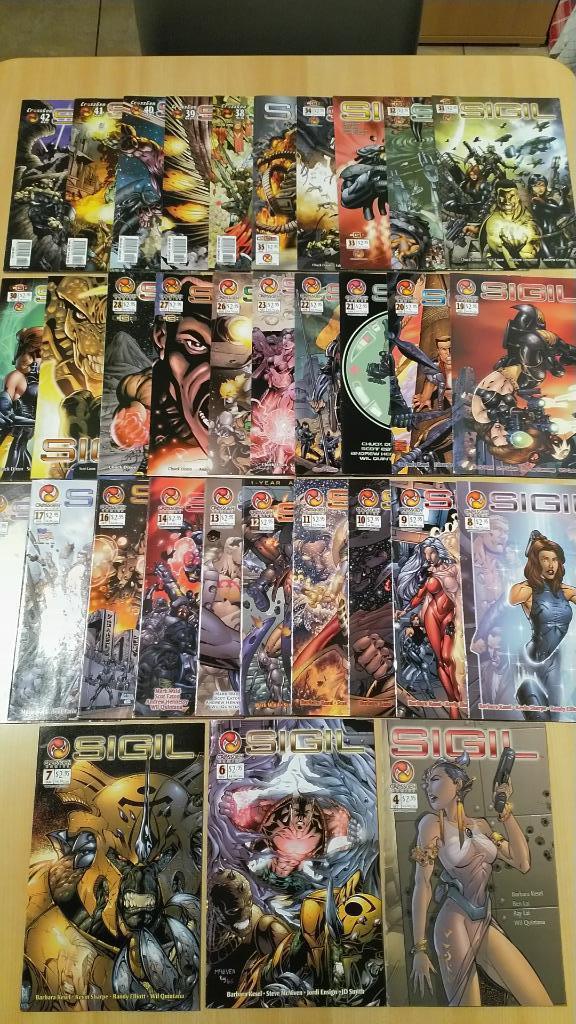 Crossgen Comics - Sigil Giant lot (Mark Waid, Chuck Dixon), Plusieurs comics, Enlèvement ou Envoi, Utilisé, Amérique