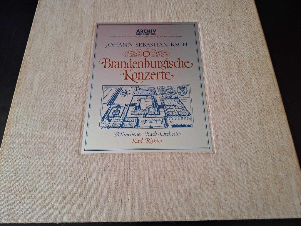 Bach / Richter - 6 Brandenburgische Konzerte Box 2 x Lp's, 12 pouces, Baroque, Enlèvement, Utilisé