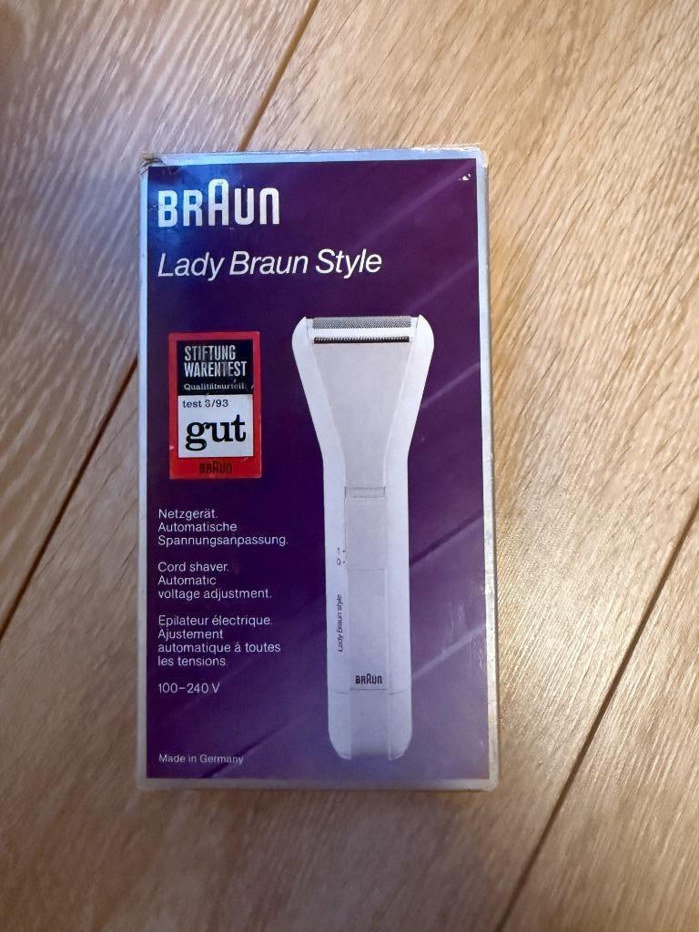 Braun ladyshave - Braun Lady Style, Ophalen of Verzenden, Gebruikt, Scheren en Epileren