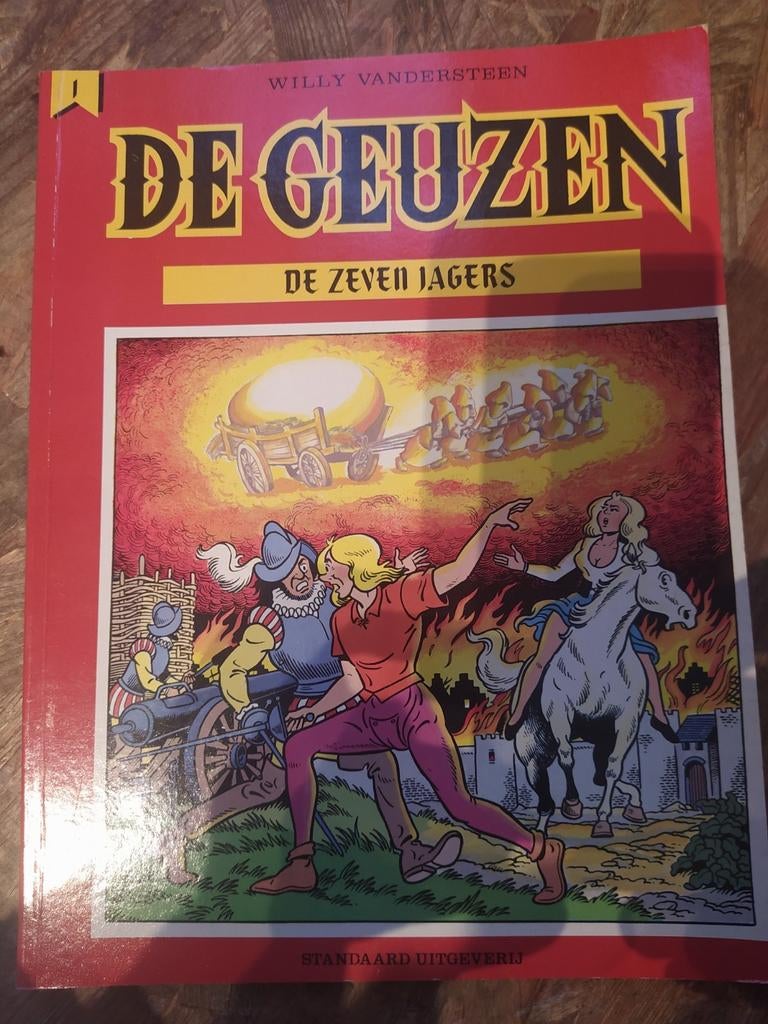 Vintage strip De Geuzen, is eerste druk, Boeken, Stripverhalen, Ophalen of Verzenden, Zo goed als nieuw