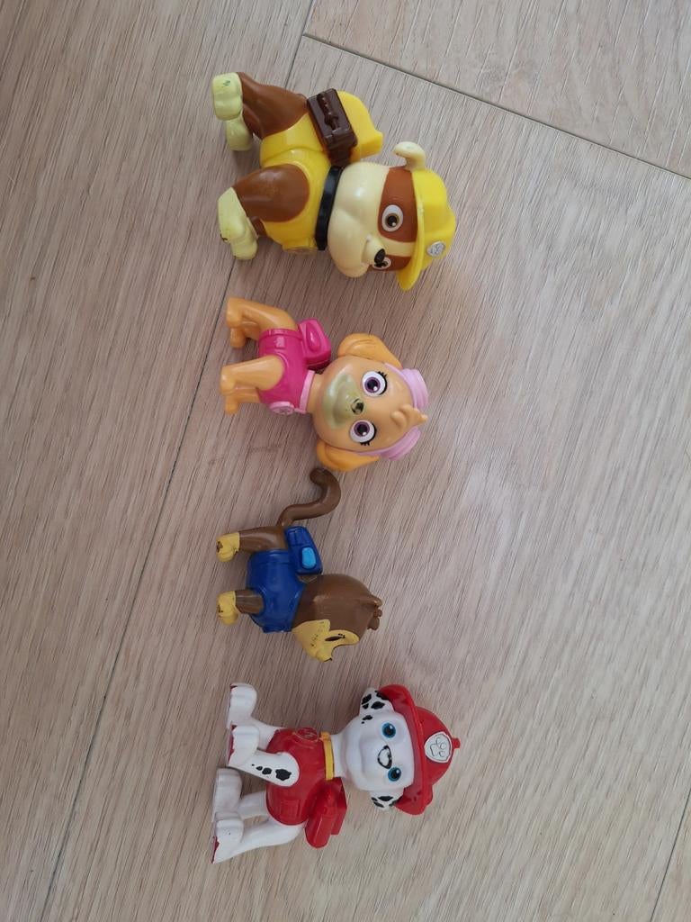 Paw patrol 4 stuks, Ophalen