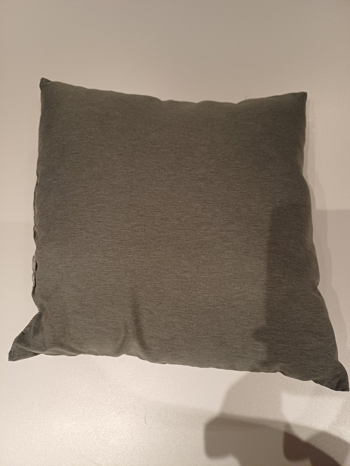 16 IKEA sierkussens – grijsgroen – 40x40 cm, Huis en Inrichting, Woonaccessoires | Kussens, Ophalen, IKEA, Vierkant, Zo goed als nieuw