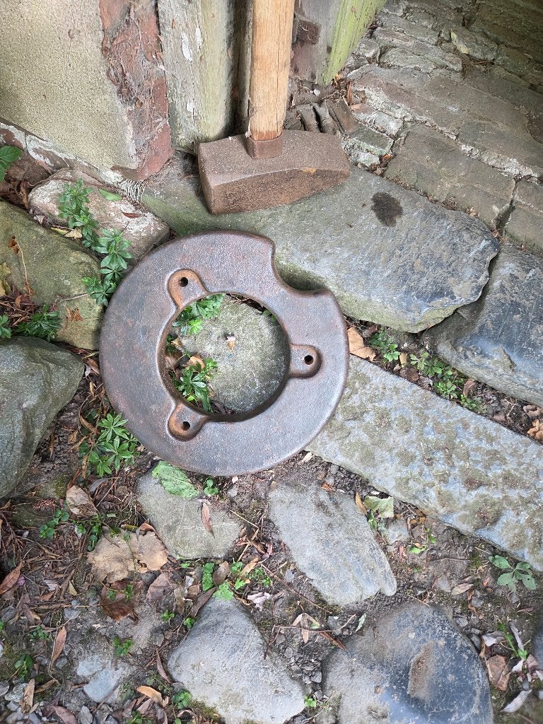 Tractor countergewichten, Ophalen, Gebruikt
