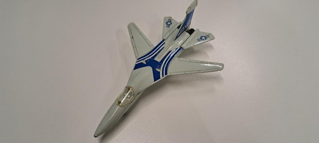 Vintage 1980's diecast F-111, Ophalen of Verzenden, Gebruikt, Vliegtuig, Overige merken