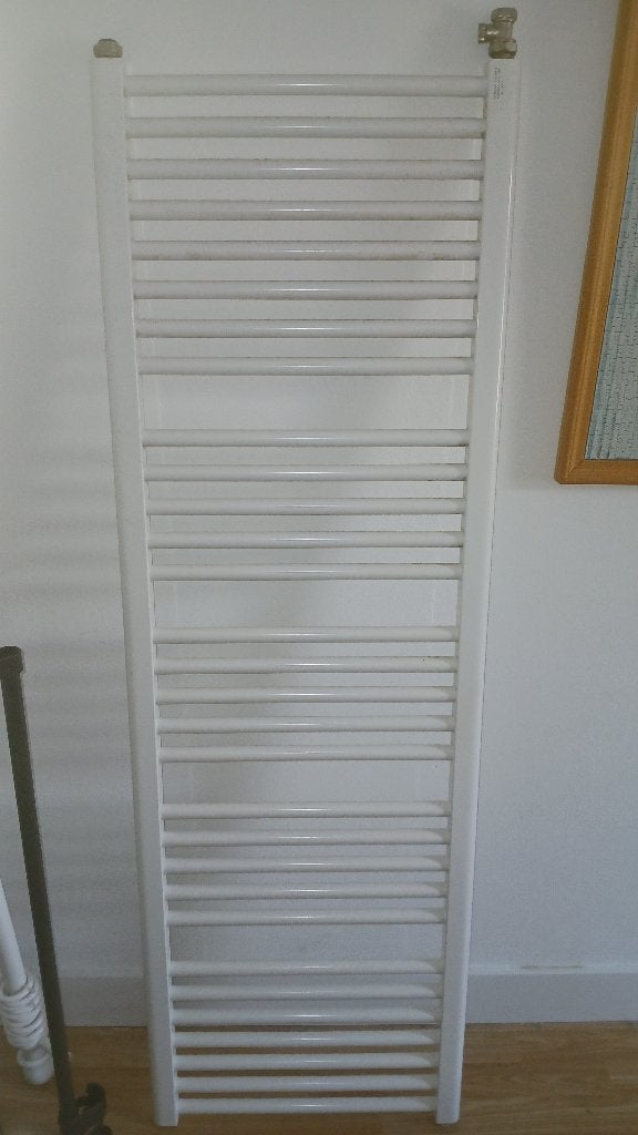 badkamerradiator 55x155cm, Doe-het-zelf en Bouw, Verwarming en Radiatoren, Ophalen, Gebruikt, Radiator, Minder dan 60 cm