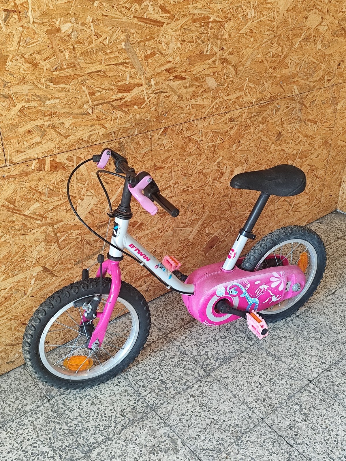 Vélo B'twin enfant 14" - très bon état, Frein sur jante, Comme neuf, Enlèvement, BTwin Décathlon