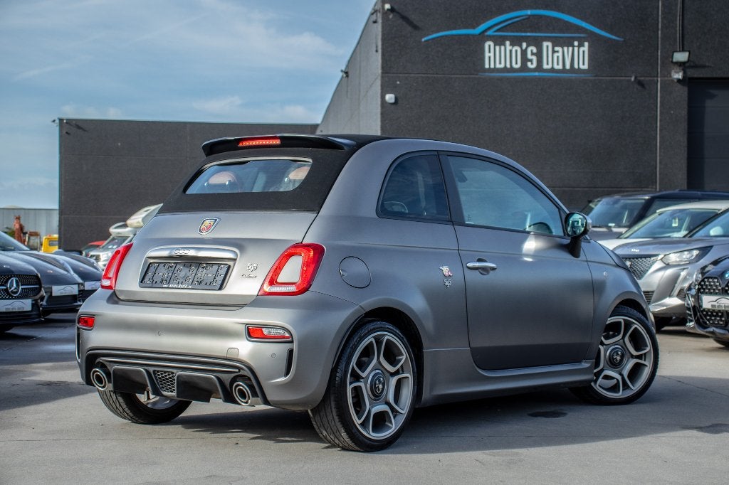 Abarth 595 Turismo Cabrio 1.4 T-Jet / 1 EIGENAAR  HISTORIEK, Auto's, Voorwielaandrijving, Euro 6, 4 cilinders, Cabriolet