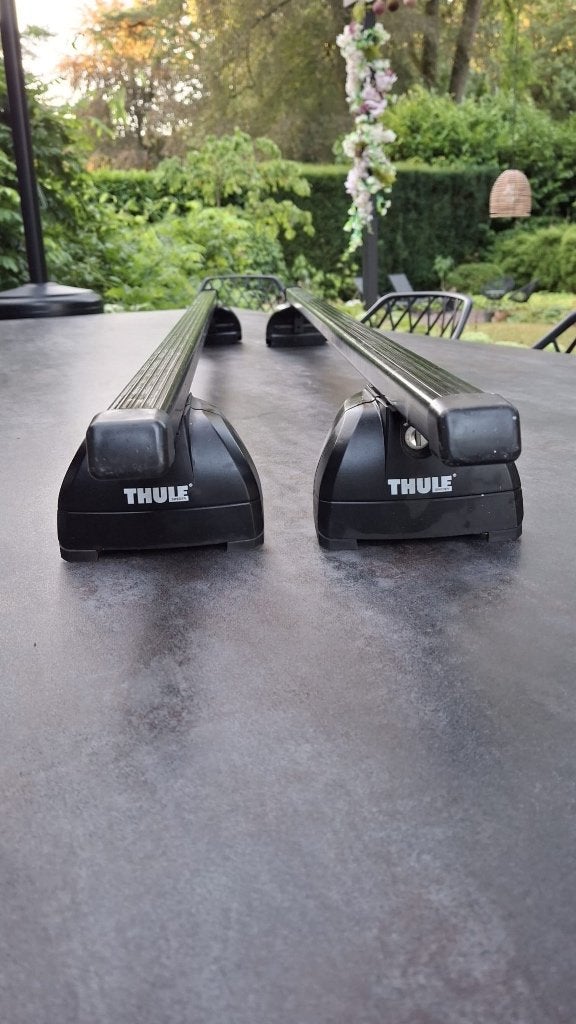 Thule dakrails, Auto diversen, Dakdragers, Ophalen, Zo goed als nieuw