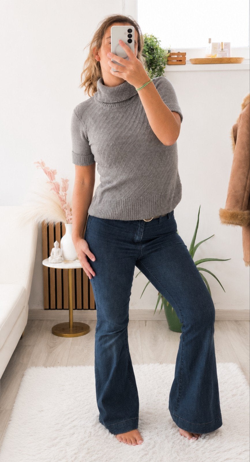 Pull JBC col roulé – chic & intemporel !, Gris, Enlèvement ou Envoi, Comme neuf, JBC