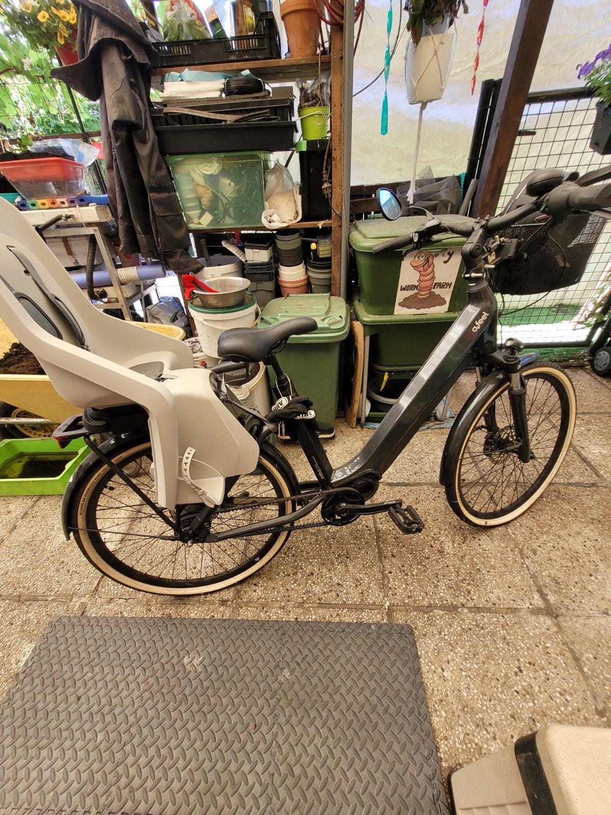 electrische fiets, Fietsen en Brommers, Elektrische fietsen, Ophalen, Zo goed als nieuw, Minder dan 30 km per accu