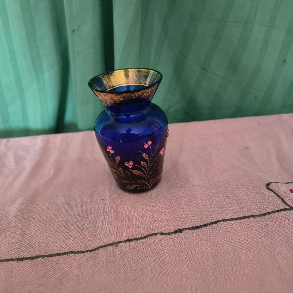 Mini vaasje in blauw kobalt, Enlèvement ou Envoi