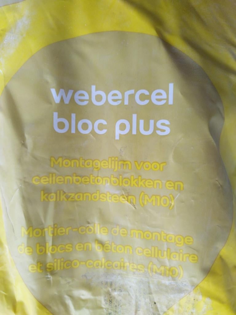 Montagelijm voor cellenbeton en kalkzandsteen (M10), Ophalen of Verzenden