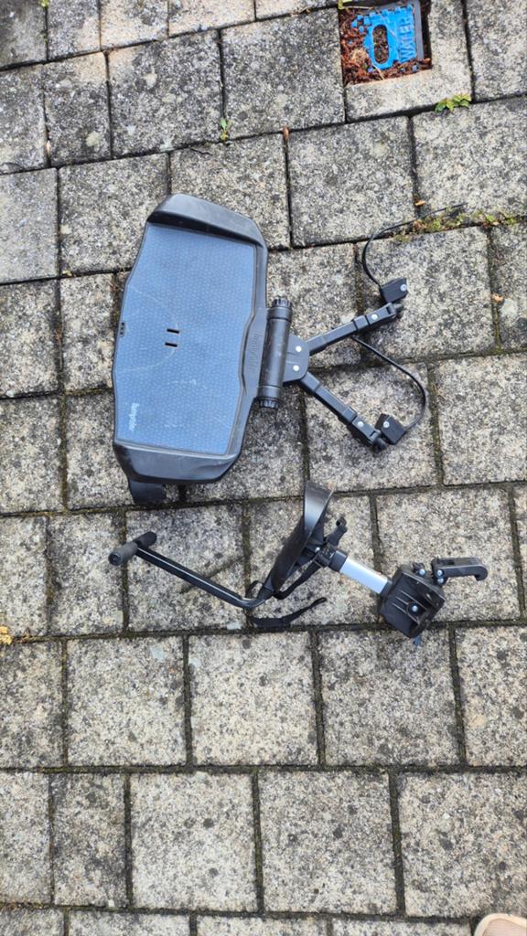Bumprider universeel meerijdplankje met zitje en stuur, Ophalen of Verzenden, Gebruikt, Overige merken