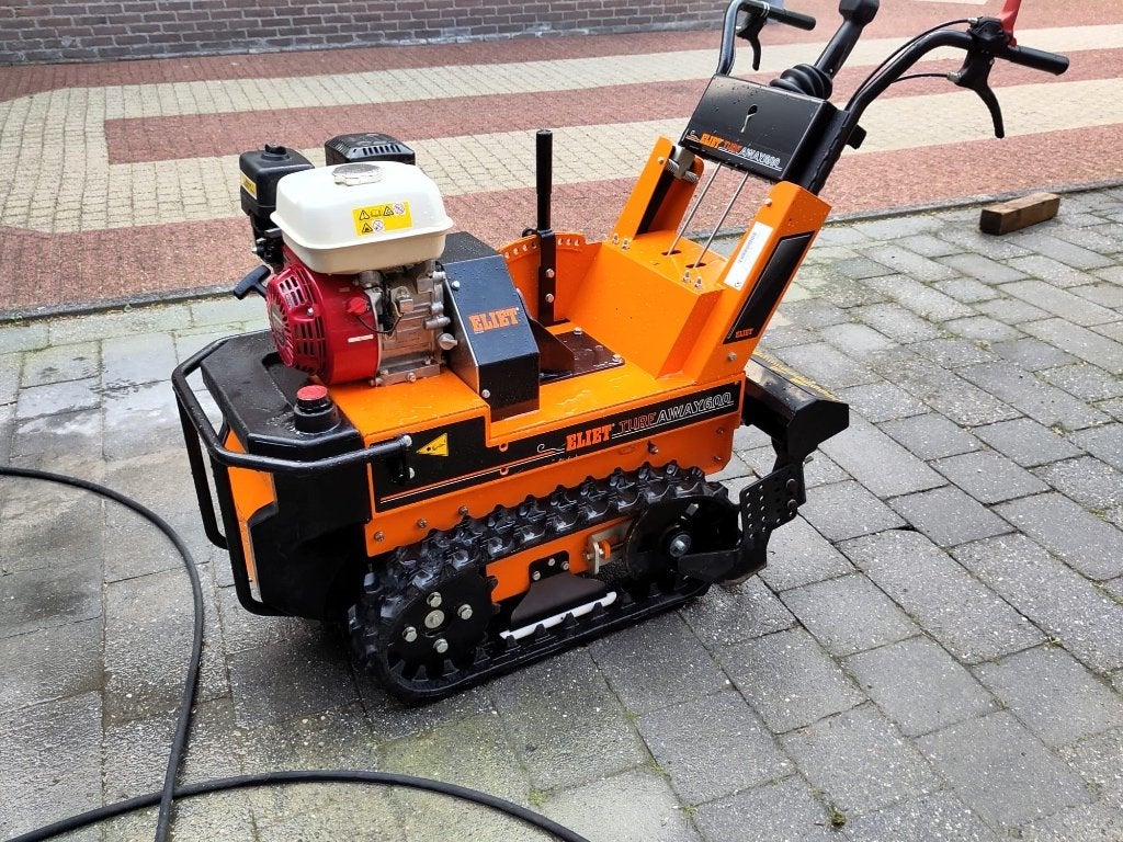 Eliet Turfaway 600 graszodensnijder op rupsen 6,5 pk, Tuin en Terras, Ophalen, Gebruikt