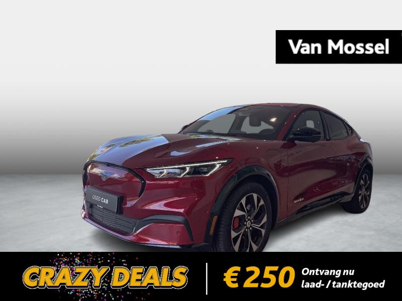 Ford Mustang Mach-E Premium RWD 99kWH|€599/m|Technology Pa, Automaat, Stof, Gebruikt, Zwart