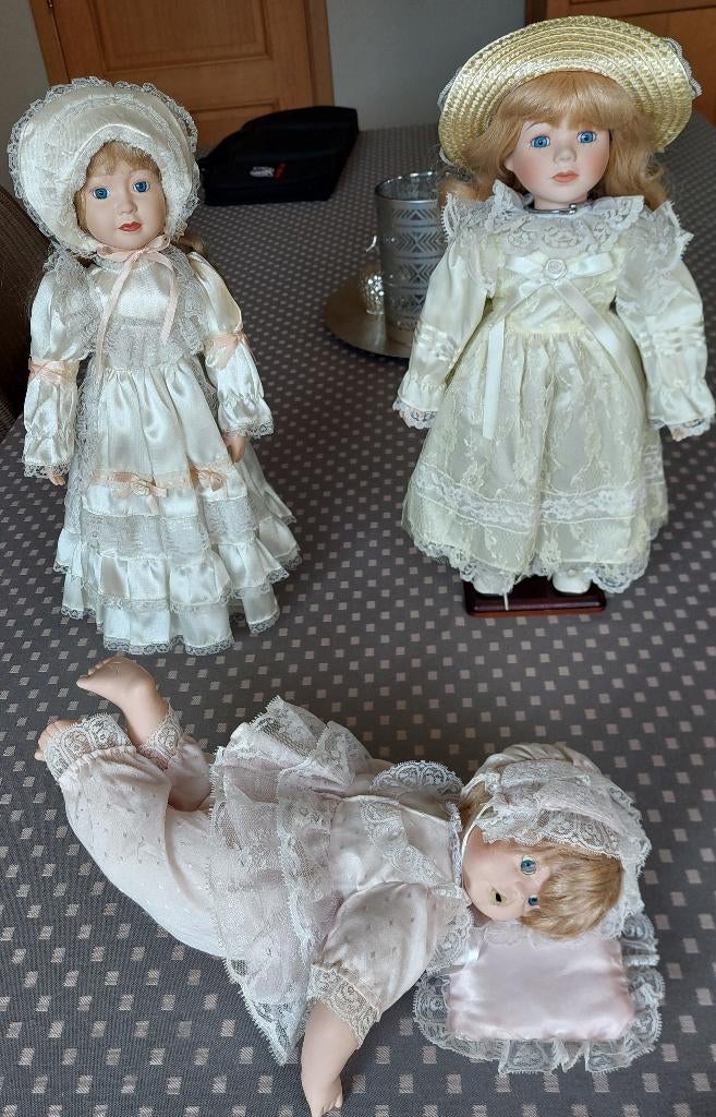 decoratieve poppen, Ophalen, Gebruikt