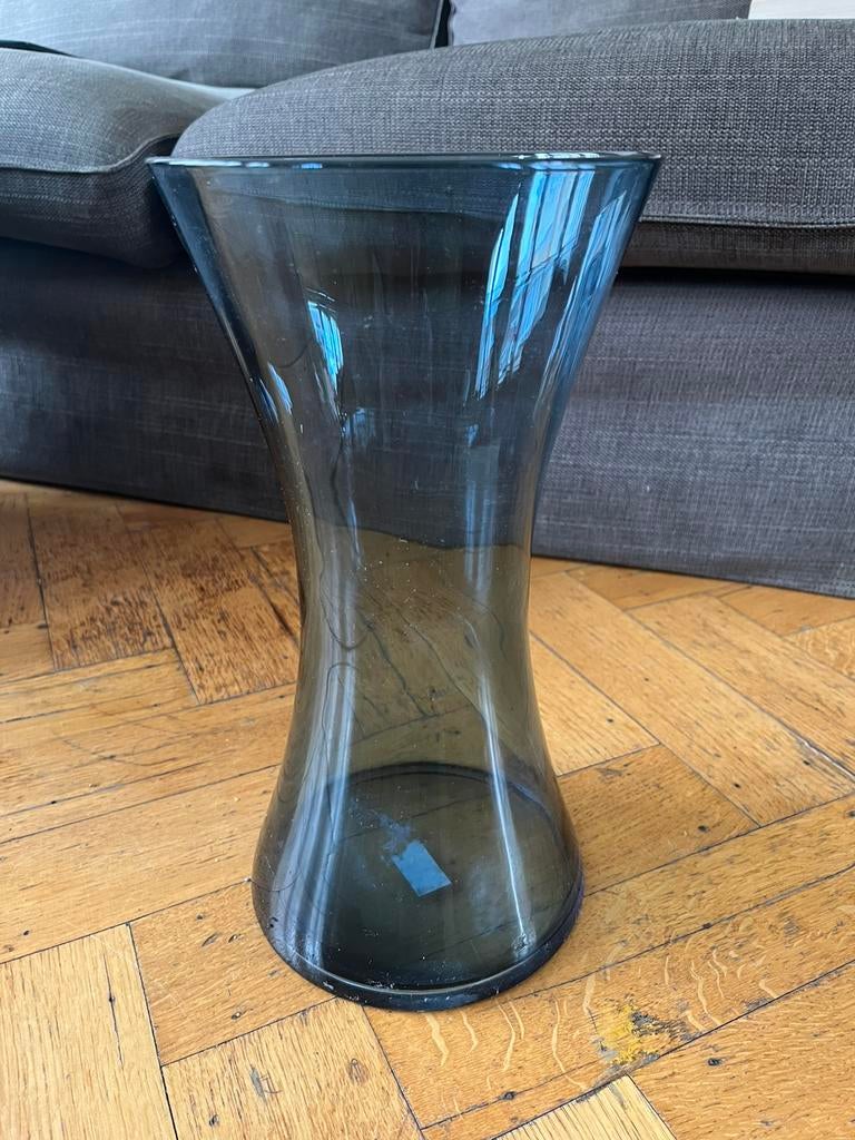 Grand vase bleu Ikea, Maison & Meubles, Enlèvement, Comme neuf, Bleu