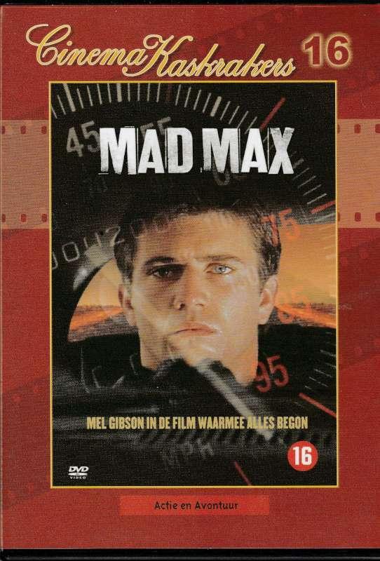 DVD Cinema kaskrakers Mad Max - Mel Gibson, CD & DVD, DVD | Action, À partir de 16 ans, Enlèvement ou Envoi, Comme neuf, Thriller d'action
