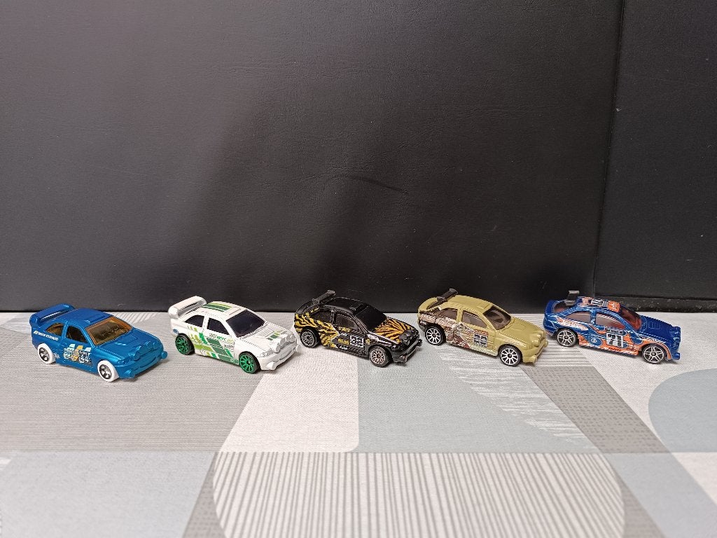 Ford Escort RS Cosworth - Hot Wheels - Rally - Tuning, Collections, Enlèvement ou Envoi, Utilisé, Voitures
