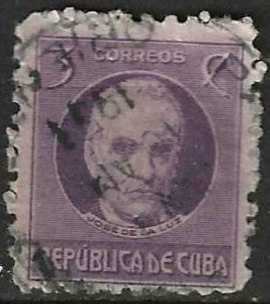 Cuba 1917 - Yvert 177 - Jose de la Luz y Caballero (ST), Envoi, Affranchi