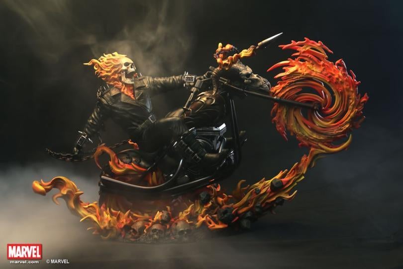 Xm Studios Ghost Rider + Extra, Collections, Enlèvement, Comme neuf, Fantasy