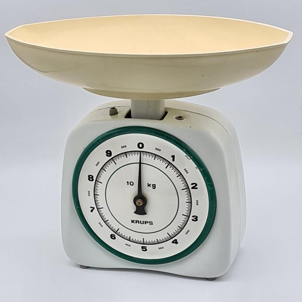 vintage analoge Krups keukenweegschaal 1960s, Ophalen of Verzenden