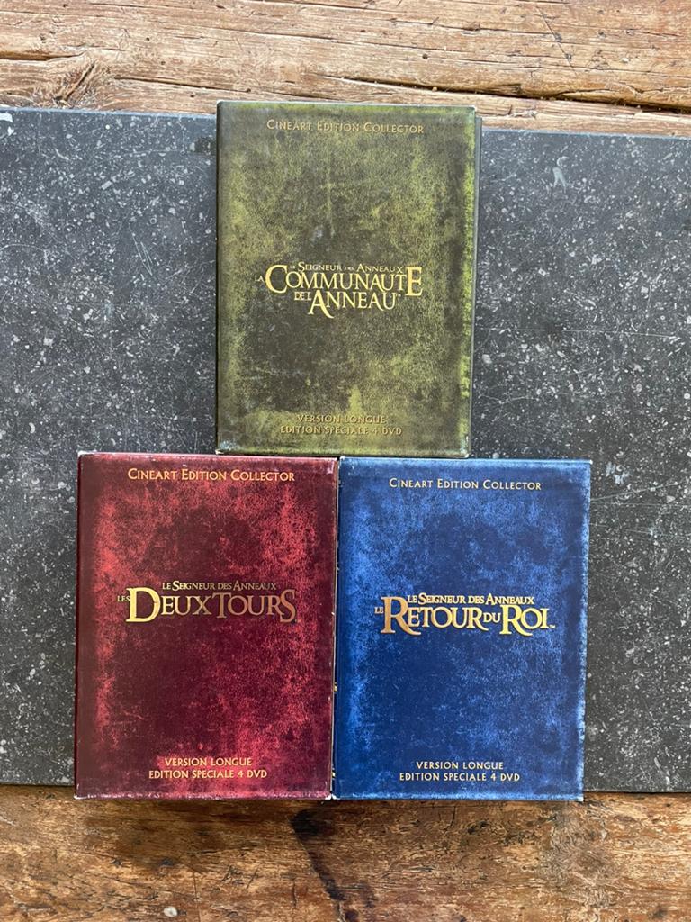 Lord of the rings trilogy FR - collectors edition, Ophalen, Zo goed als nieuw