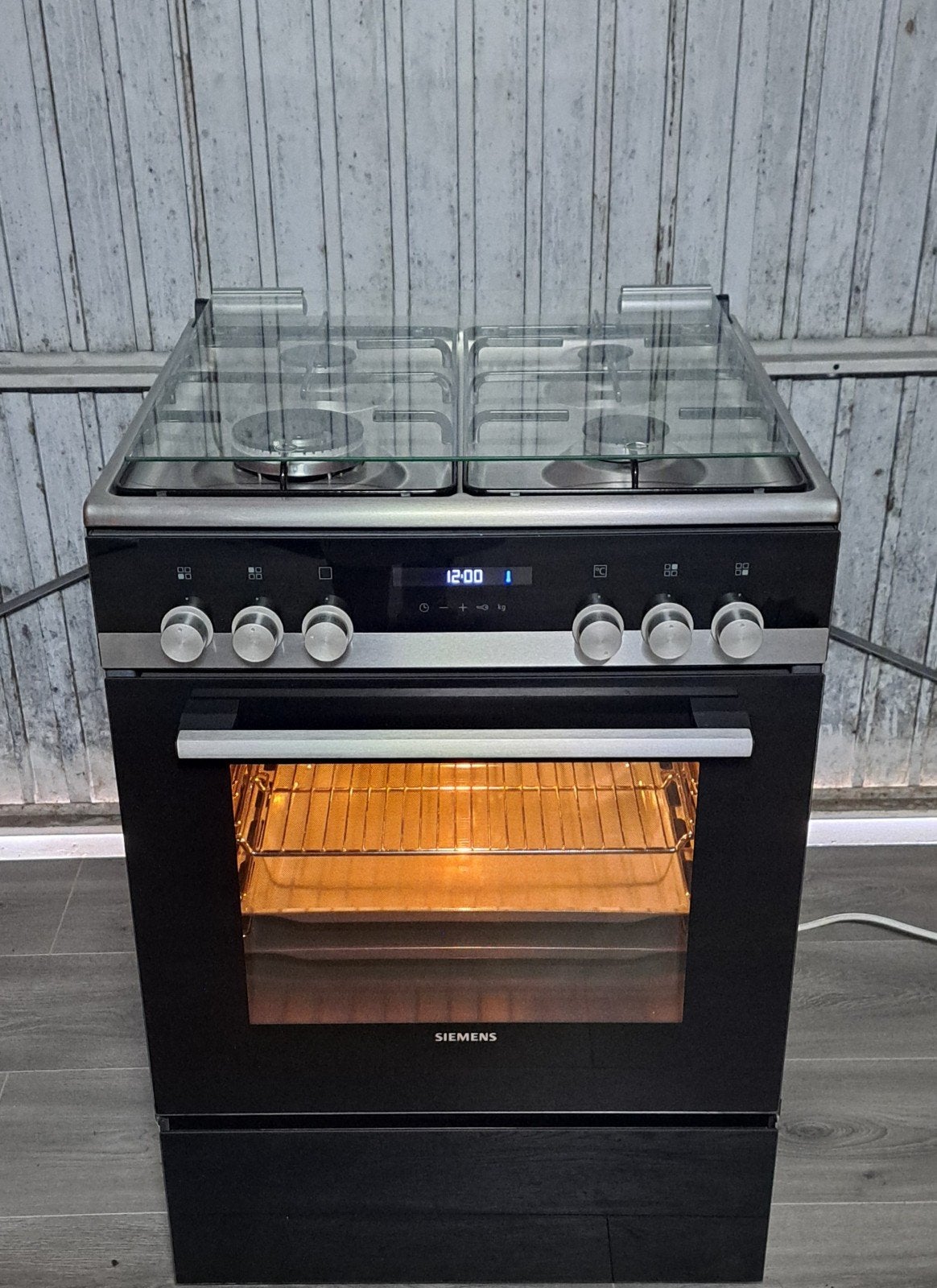 Gasfornuis met elektrische oven Siemens, Elektronische apparatuur, Fornuizen, Ophalen
