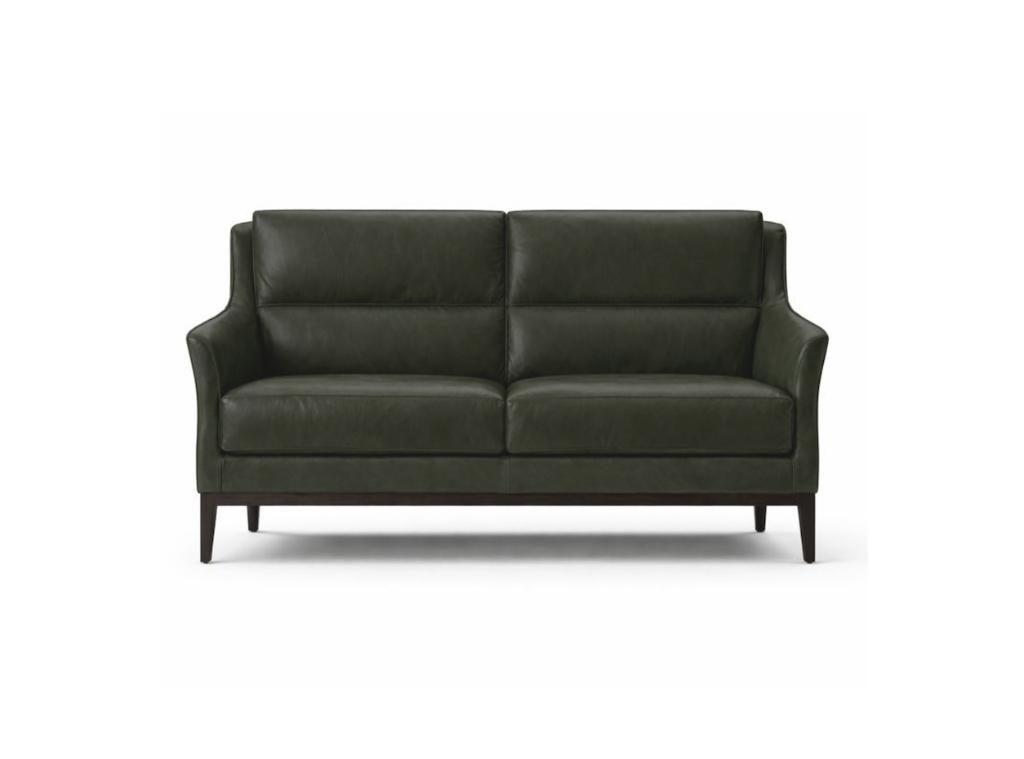 Chaise Durlet Rialto vert foncé à vendre !, 75 à 100 cm, Stijlvol, Enlèvement, Utilisé