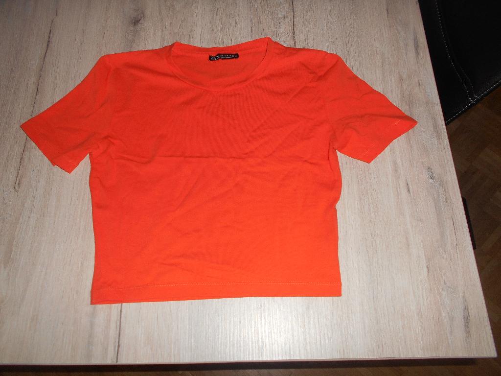 oranje t shirt maat s van zara, Enfants & Bébés, Vêtements enfant | Taille 176, Enlèvement ou Envoi, Chemise ou À manches longues