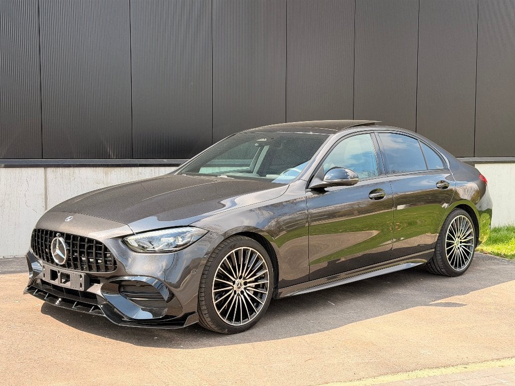 Mercedes C180 AMG Sport Pack NEW MODEL * Full Option *, Cuir, Argent ou Gris, Achat, Entreprise
