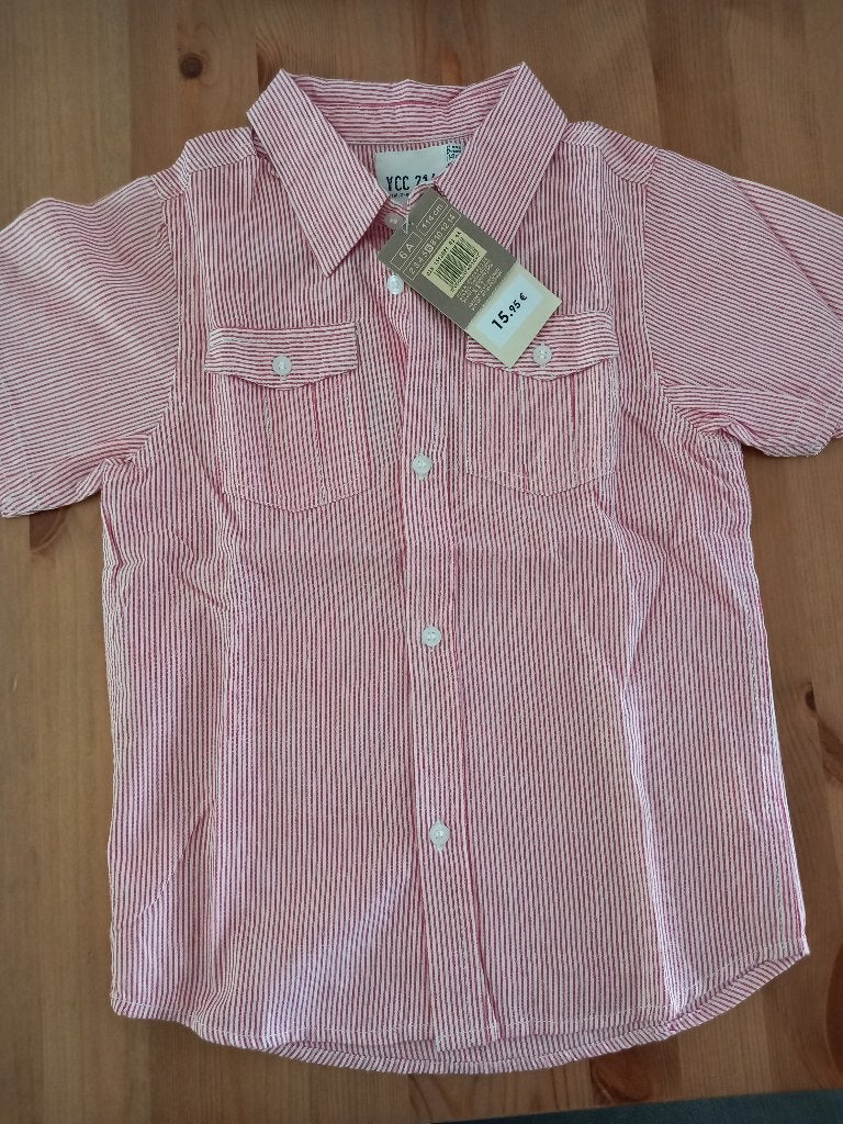 Hemd Z maat 114 6 jaar NIEUW, Kinderen en Baby's, Kinderkleding | Maat 116, Ophalen of Verzenden, Nieuw, Jongen