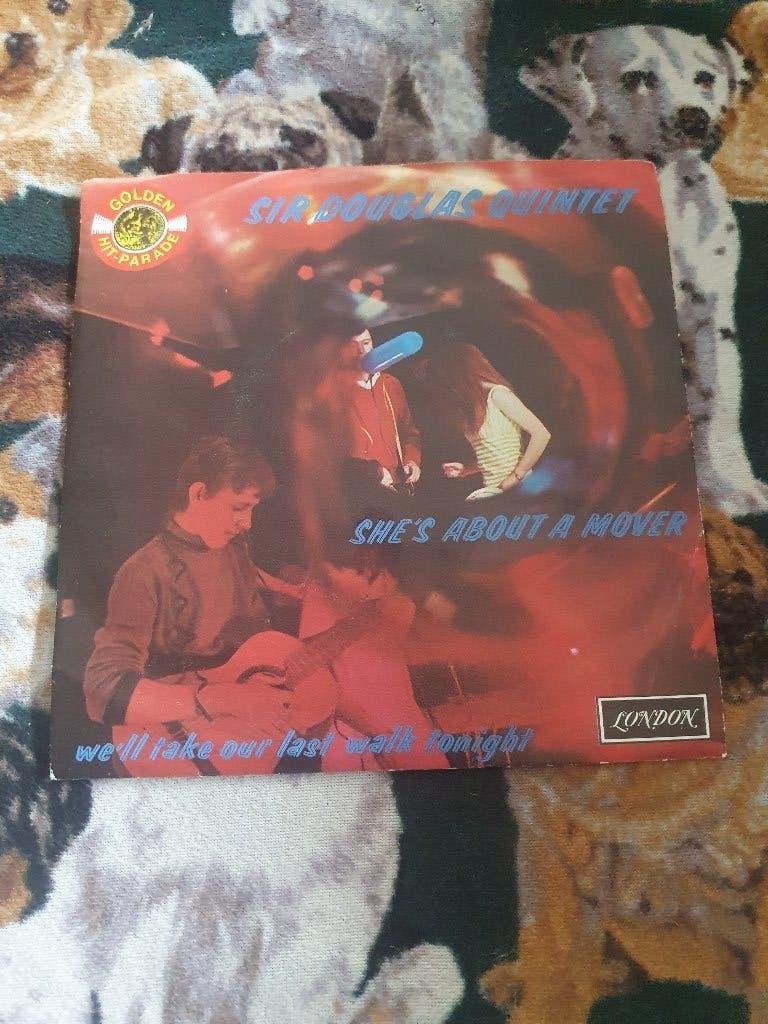 S - Sir Douglas Quintet – She's About A Mover, Cd's en Dvd's, 7 inch, Ophalen of Verzenden, Zo goed als nieuw, EP